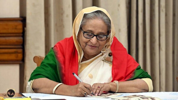 কোস্টগার্ডের ‘ভি-স্যাটনেট’ উদ্বোধন করলেন প্রধানমন্ত্রী
