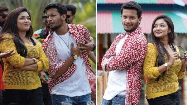 ঈদে আসছে নাওশীন অমির ‘ও মেয়ে ঢং করো না’
