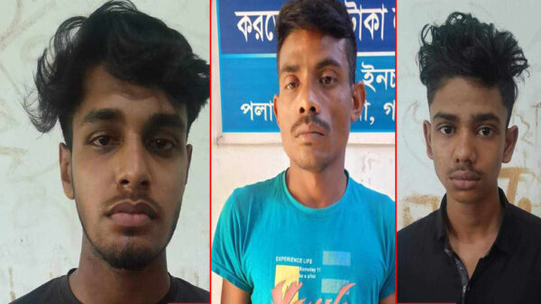 পলাশবাড়ীতে বাবু হত্যার অংশ নেয়া তিন আসামী গ্রেফতার