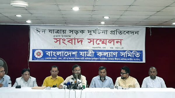 যাত্রী কল্যাণ সমিতির দুর্ঘটনার পরিসংখ্যান বিভ্রান্তিমূলক