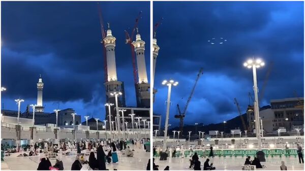 কাবায় অভূতপূর্ব দৃশ্যের অবতারণা