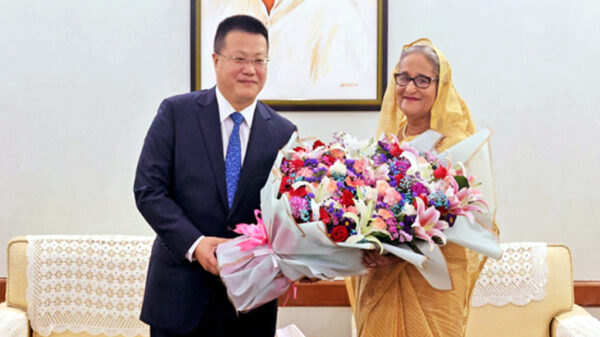 প্রধানমন্ত্রীর সঙ্গে চীনা রাষ্ট্রদূতের সাক্ষাৎ